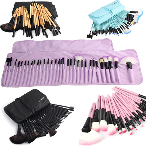 Vander Professional 32Pcs/Set Makeup Brush Foundation Eye Shadows Lipsticks Powder Make Up Brushes Tool Bag Pincel Maquiagem Kit