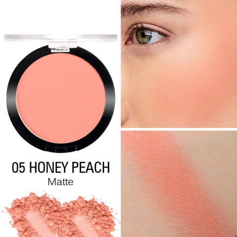 SACE LADY 7 Color Makeup Blush Natural Glow Powder Long Lasting Blush Pigmented Baked Cheek Rouge Matte Cosmetic Face Make up