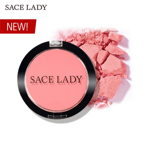 SACE LADY 7 Color Makeup Blush Natural Glow Powder Long Lasting Blush Pigmented Baked Cheek Rouge Matte Cosmetic Face Make up