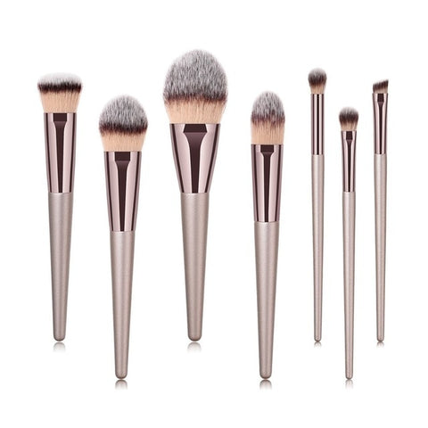 4-14pcs Makeup Brushes Set For Foundation Powder Blush Eyeshadow Concealer Lip Eye Make Up Brush With Bag Cosmetics Beauty Tools