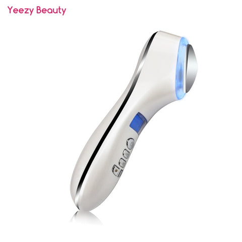 Ultrasonic Cryotherapy Face Lifting Hot Cold Hammer Electric anti aging Skin Rejuvenation Tightening Device Spa Facial Massager