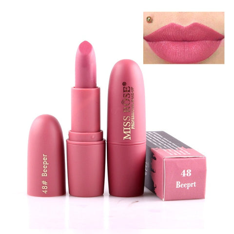 Makeup Lipstick Professional Matte Lipsticks Waterproof Long Lasting Sexy Red Lips Gloss Makeup Matte Lipsticks Beauty Cosmetics