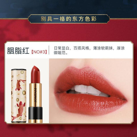 5 Colors Lipstick Moisturizing Waterproof Long Lasting Lip Stick Cosmetic Makeup Tool Chinese Style