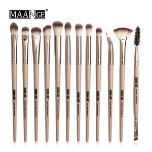 Makeup brushes set professional 12 pcs/lot Makeup Brushes Set Eye Shadow Blending Eyeliner Eyelash Eyebrow Brush For Makeup Tool