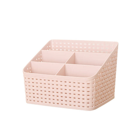 WBBOOMING Makeup Organizer Box For Cosmetics Desk Office Storage Skincare Case Lipstick Case Sundries Jewelry Organizer Box