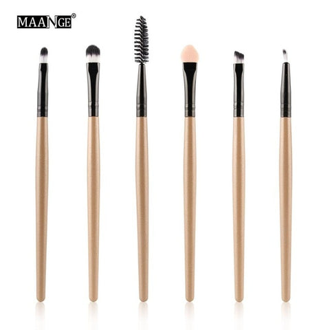 MAANGE 6/15/18Pcs Makeup Brushes Tool Set Cosmetic Powder Eye Shadow Foundation Blush Blending Beauty Make Up Brush Maquiagem