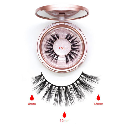 Magnetic Eyelashes Extension Natural False Eyelash Magnets Reusable 3D Magnetic Fake Eye Lashes Makeup 2/3/4 Magnet Dropshipping