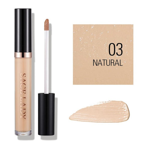 SACE LADY Full Cover Pro Concealer Cream Makeup Face Corrector Liquid Make Up Base For Eye Dark Circles Facial Natural Cosmetic