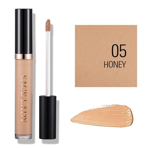 SACE LADY Full Cover Pro Concealer Cream Makeup Face Corrector Liquid Make Up Base For Eye Dark Circles Facial Natural Cosmetic