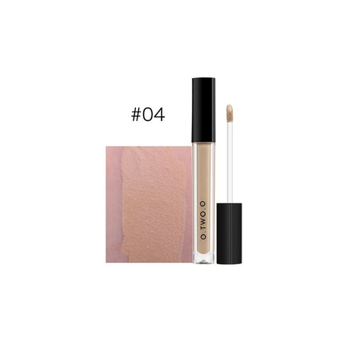 O.TWO.O Makeup Concealer Liquid Convenient Full Coverage Eye Dark Circles Blemish 4 Colors New Dark Skin Face Contour Cosmetics