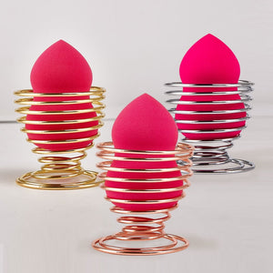 Makeup Sponge Holders Puff Display Stand Gourd Shape Sponge Puff Blender Drying Holder Bracket Make Up Puff Holder Beauty Tools