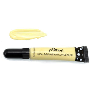 POPFEEL 1 PC Face Makeup Base Concealer Eye Contour Corrector Cream Makeup Foundation  11 choice and comestic Puff TSLM2