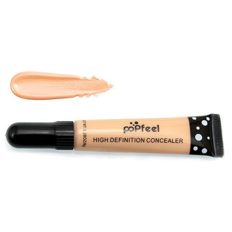 POPFEEL 1 PC Face Makeup Base Concealer Eye Contour Corrector Cream Makeup Foundation  11 choice and comestic Puff TSLM2