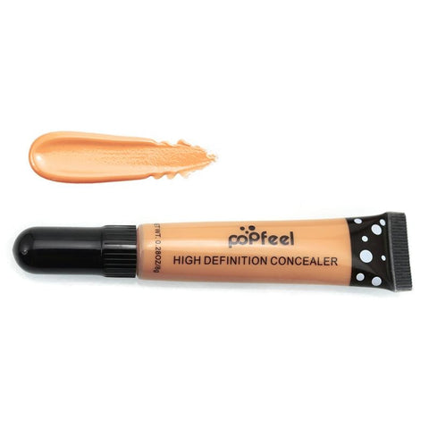 POPFEEL 1 PC Face Makeup Base Concealer Eye Contour Corrector Cream Makeup Foundation  11 choice and comestic Puff TSLM2