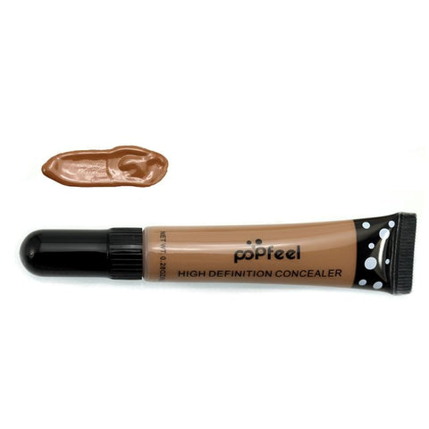 POPFEEL 1 PC Face Makeup Base Concealer Eye Contour Corrector Cream Makeup Foundation  11 choice and comestic Puff TSLM2