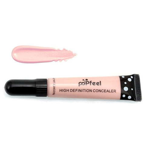 POPFEEL 1 PC Face Makeup Base Concealer Eye Contour Corrector Cream Makeup Foundation  11 choice and comestic Puff TSLM2