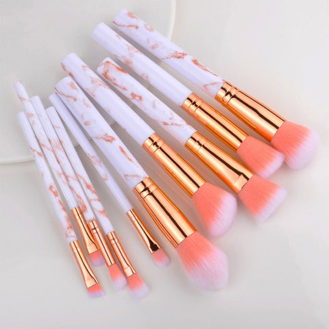 Fld5/15 pçs pincéis de maquiagem conjunto de ferramentas cosméticos pó sombra para os olhos fundação blush mistura beleza compõem escova maquilagem