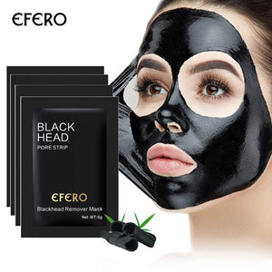 5Pack Gesicht Maske Mitesser Entferner Nase Maske Poren Streifen Schwarz Maske Peeling Akne Behandlung Schwarz Kopf Maske Tiefe Reinigung hautpflege