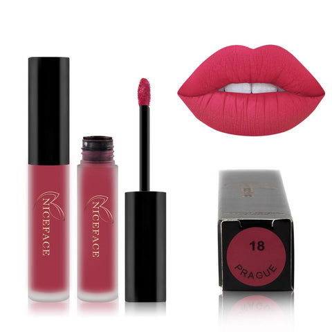 Velvet 30 color liquid lipstick sexy nude color matte liquid lipstick waterproof lasting moisturizing lip gloss cosmetics