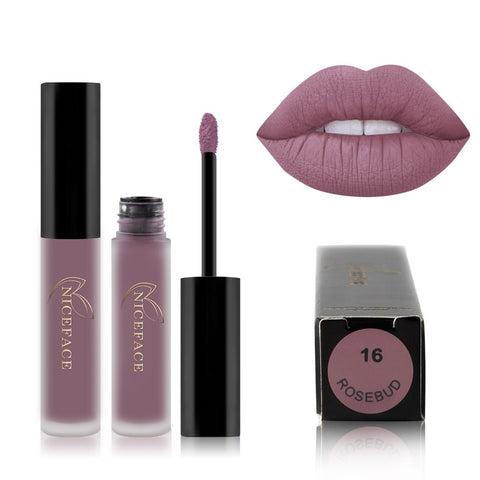 Velvet 30 color liquid lipstick sexy nude color matte liquid lipstick waterproof lasting moisturizing lip gloss cosmetics