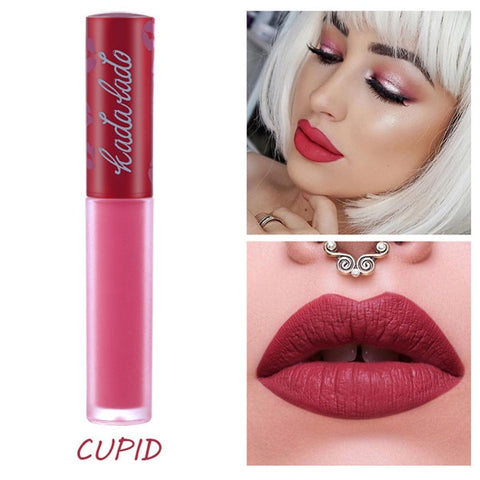 KADALADO Brand Make Up Waterproof Nude Lipstick Long Lasting Liquid Matte Lipstick Pen Lip Gloss Cosmetics Lipgloss Lip Makeup