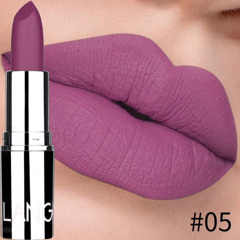 Hot Matte Velvet Lipstick Women Waterproof Lasting Sexy Red Batom Makeup Moisturizer Matte Lip Stick Cosmetics for Beauty Lips