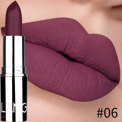 Hot Matte Velvet Lipstick Women Waterproof Lasting Sexy Red Batom Makeup Moisturizer Matte Lip Stick Cosmetics for Beauty Lips