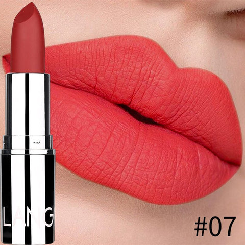 Hot Matte Velvet Lipstick Women Waterproof Lasting Sexy Red Batom Makeup Moisturizer Matte Lip Stick Cosmetics for Beauty Lips