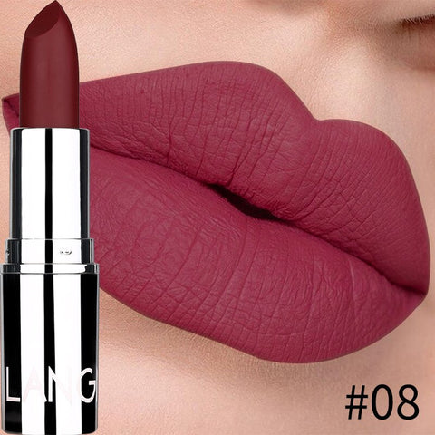 Hot Matte Velvet Lipstick Women Waterproof Lasting Sexy Red Batom Makeup Moisturizer Matte Lip Stick Cosmetics for Beauty Lips