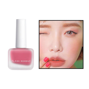 1 Pcs Peach Liquid Facial Blush Waterproof Matte Nude Cosmetics Face Cheek Blush Cream Korean Makeup Repair Matte Blusher TSLM2