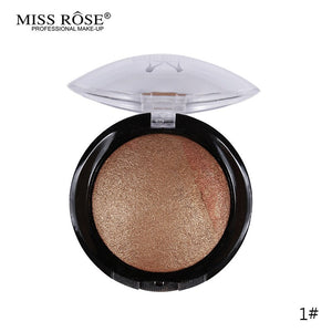 Miss Rose Makeup Brand Bronzer Blush Palette Face Makeup Baked Cheek Color Blusher Professional paleta de blush