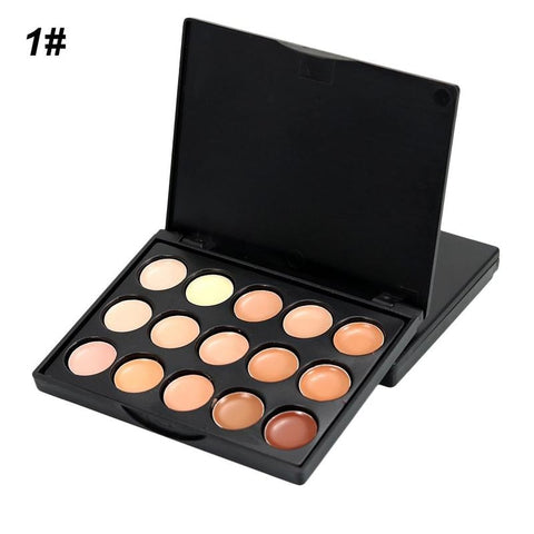 15 Colors Face Concealer Palette Cream Contour Makeup Concealer Makeup Women Beauty Accessories