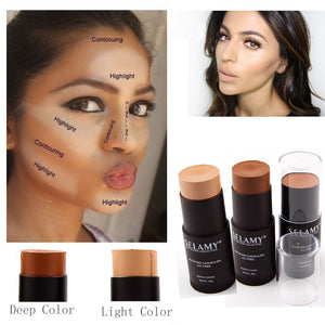 Brand Makeup Bronzer Face Concealer Stick for Light Dark Skin Long Lasting Contouring Base Concealer Primer Makeup