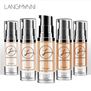 Hot 6 Colors Face Concealer Cream Beauty Full Cover Contouring Makeup Waterproof Hide Blemish Foundation Base Primer Cosmetic