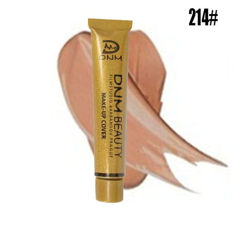 Full Skin Concealer Foundation Cream Face Professional Blemish Cover Dark Spot Tattoo Contour Makeup Liquid Concealer Cosmetic