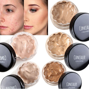 Concealer Cream Oil-control Long-lasting Full Coverage Base Makeup Silky Smooth Texture Covering Eye Dark Circle Tattoo