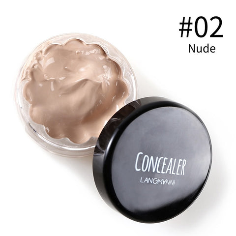 Concealer Cream Oil-control Long-lasting Full Coverage Base Makeup Silky Smooth Texture Covering Eye Dark Circle Tattoo