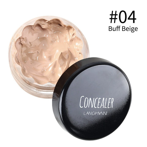 Concealer Cream Oil-control Long-lasting Full Coverage Base Makeup Silky Smooth Texture Covering Eye Dark Circle Tattoo