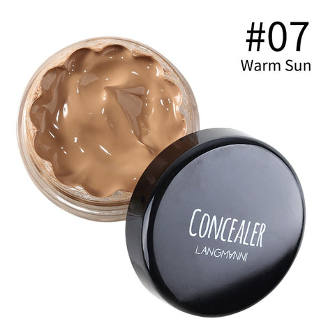 Concealer Cream Oil-control Long-lasting Full Coverage Base Makeup Silky Smooth Texture Covering Eye Dark Circle Tattoo