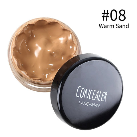 Concealer Cream Oil-control Long-lasting Full Coverage Base Makeup Silky Smooth Texture Covering Eye Dark Circle Tattoo