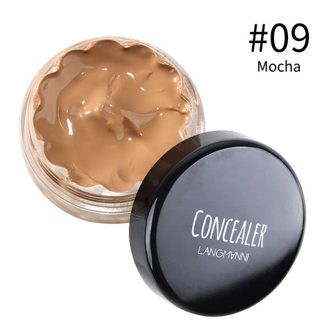 Concealer Cream Oil-control Long-lasting Full Coverage Base Makeup Silky Smooth Texture Covering Eye Dark Circle Tattoo