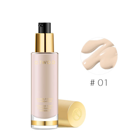 OTWOO Moisturizing Oil Control Liquid Foundation Long Lasting Smooth Concealer Full coverage of flaws waterproof Makeup cosmetic