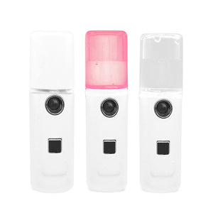 Face Stream Beauty Spray Hand-held Water Machine Moisturizing Nano Ionic Mist Face Humidifier Sauna Facial Pore Cleansing Tool