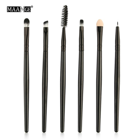 Maange pro 15 pçs pincéis de maquiagem conjunto sombra de olho fundação pó delineador cílios lábio compõem escova cosméticos kit de ferramentas de beleza quente