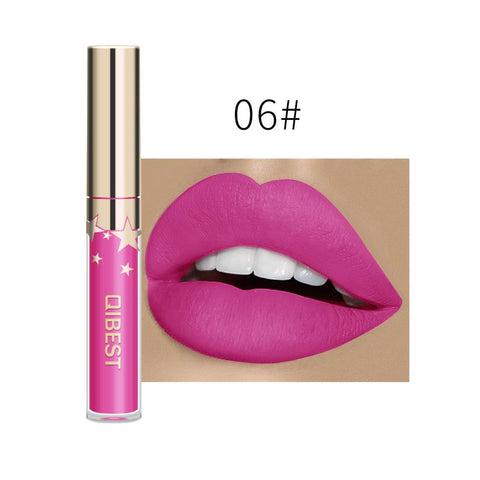 24 Color Lipsticks Matte Waterproof Red Lip Gloss Mate Makeup Long Lasting Nude Brown Women Lips Liquid Lipstick lápiz labial