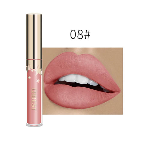 24 Color Lipsticks Matte Waterproof Red Lip Gloss Mate Makeup Long Lasting Nude Brown Women Lips Liquid Lipstick lápiz labial