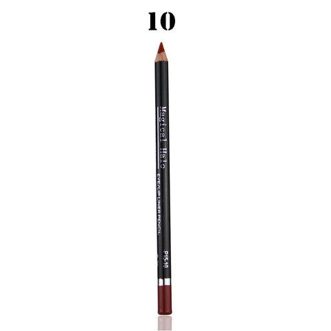 13 Colors Matte Lip Pencils Waterproof Lipliner Smooth Colorful Silk Nude Lipstick Pen Long Lasting Pigments Lip Makeup