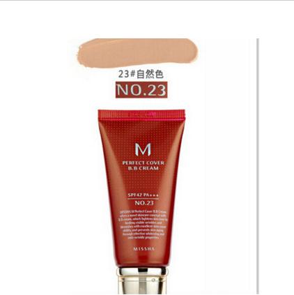 Missha M Perfect Cover BB Cream #21 Or #23 SPF42 Pa+++ 50Ml Korean Cosmetics Makeup Base CC Creams Whitening Original Package