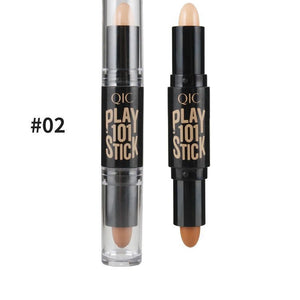 Lady Facial Highlight Foundation Base Contour Stick Beauty Make Up Face Powder Cream Shimmer Concealer Camouflage Pen Makeup