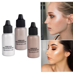 Face Concealer Makeup Liquid Foundation Shimmer Primer Ultra-Concentrated Illuminating Bronzing Makeup Concealer Base Cosmetic